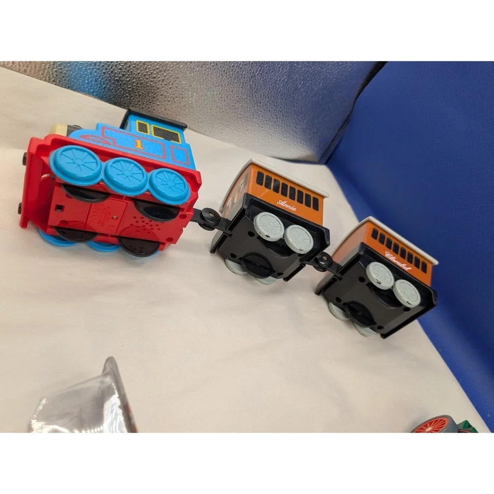 Thomas And Friends Train Lot Pull And Go Percy Annie Tomy Toy Vintage Kids